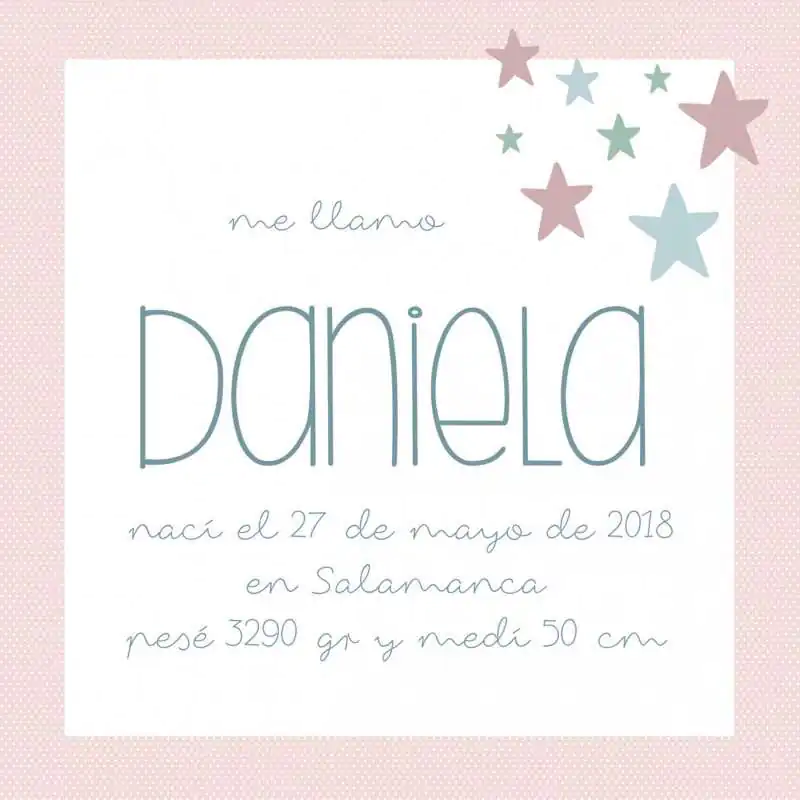 LÁMINA DE NACIMIENTO DELICADA