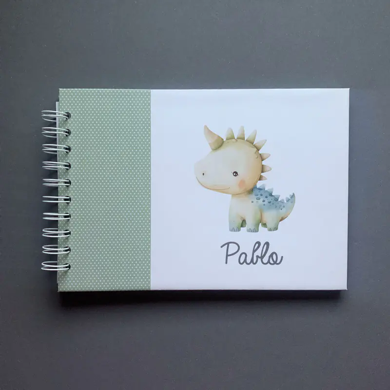 MINIÁLBUM CON DIBUJO DE ANIMAL