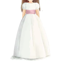 VESTIDO MANGA FAROL FAJIN ROSA